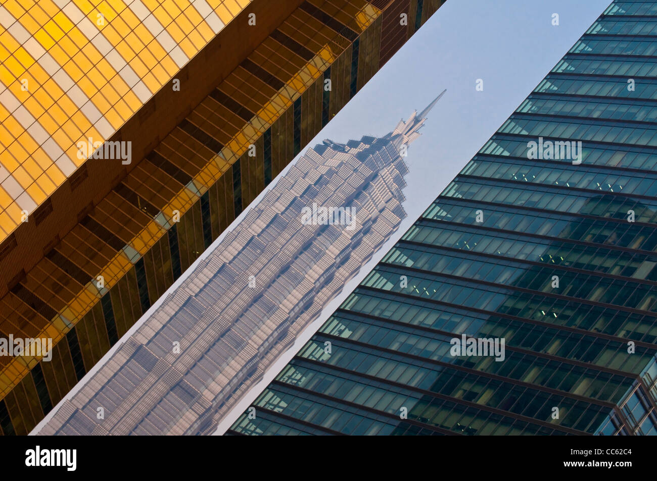 Jinmao tower in Shanghai (China) Stock Photo