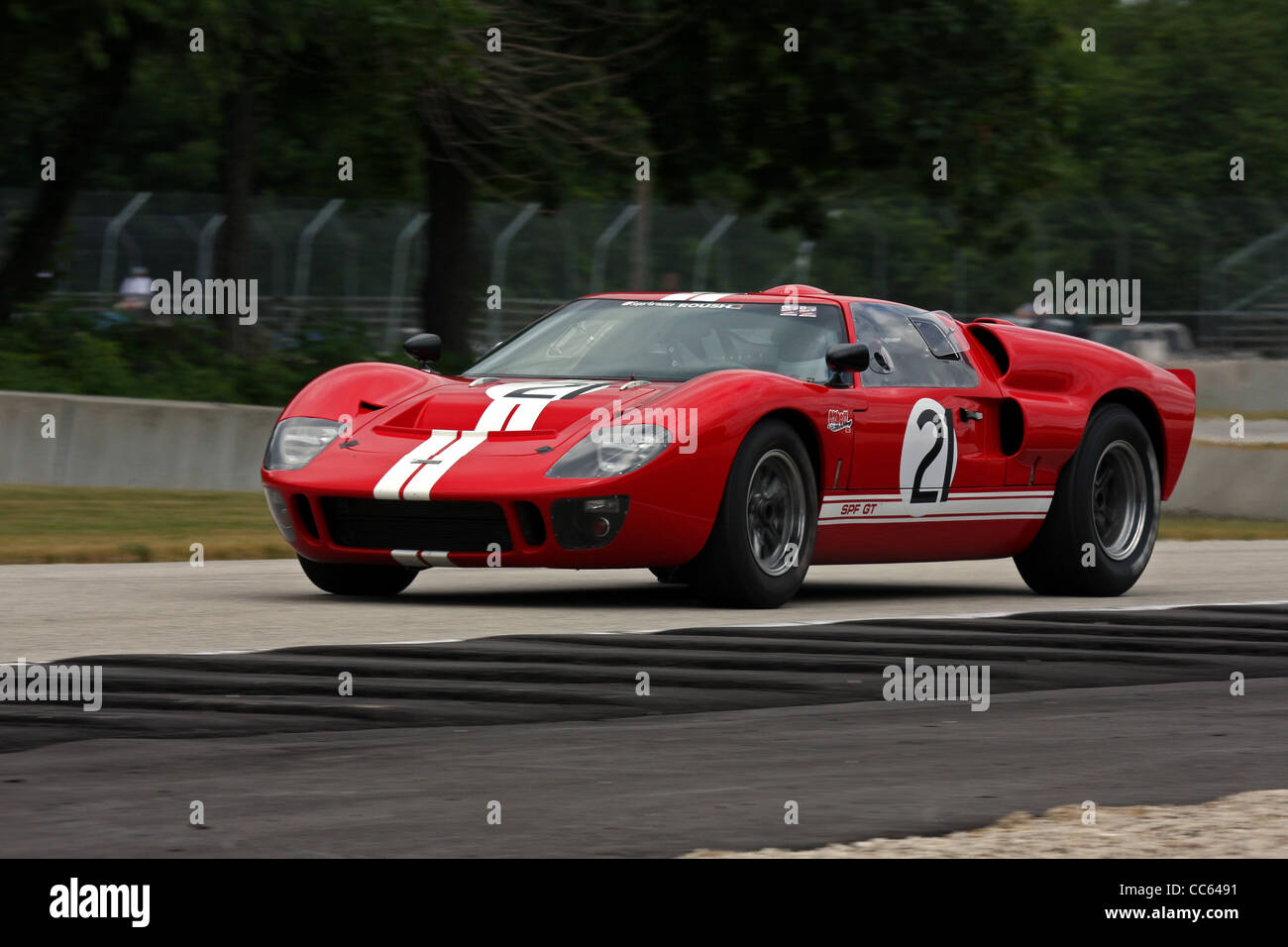 Vintage Sports Car Racing Road America, Wisconsin Stock Photo Alamy