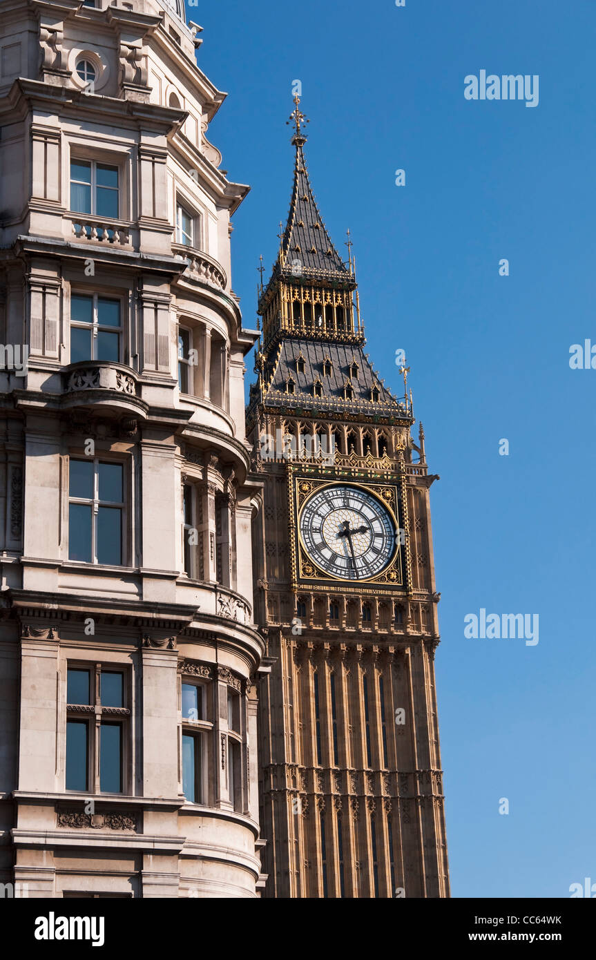 The Clock Tower in London, England, UK Stock Photo