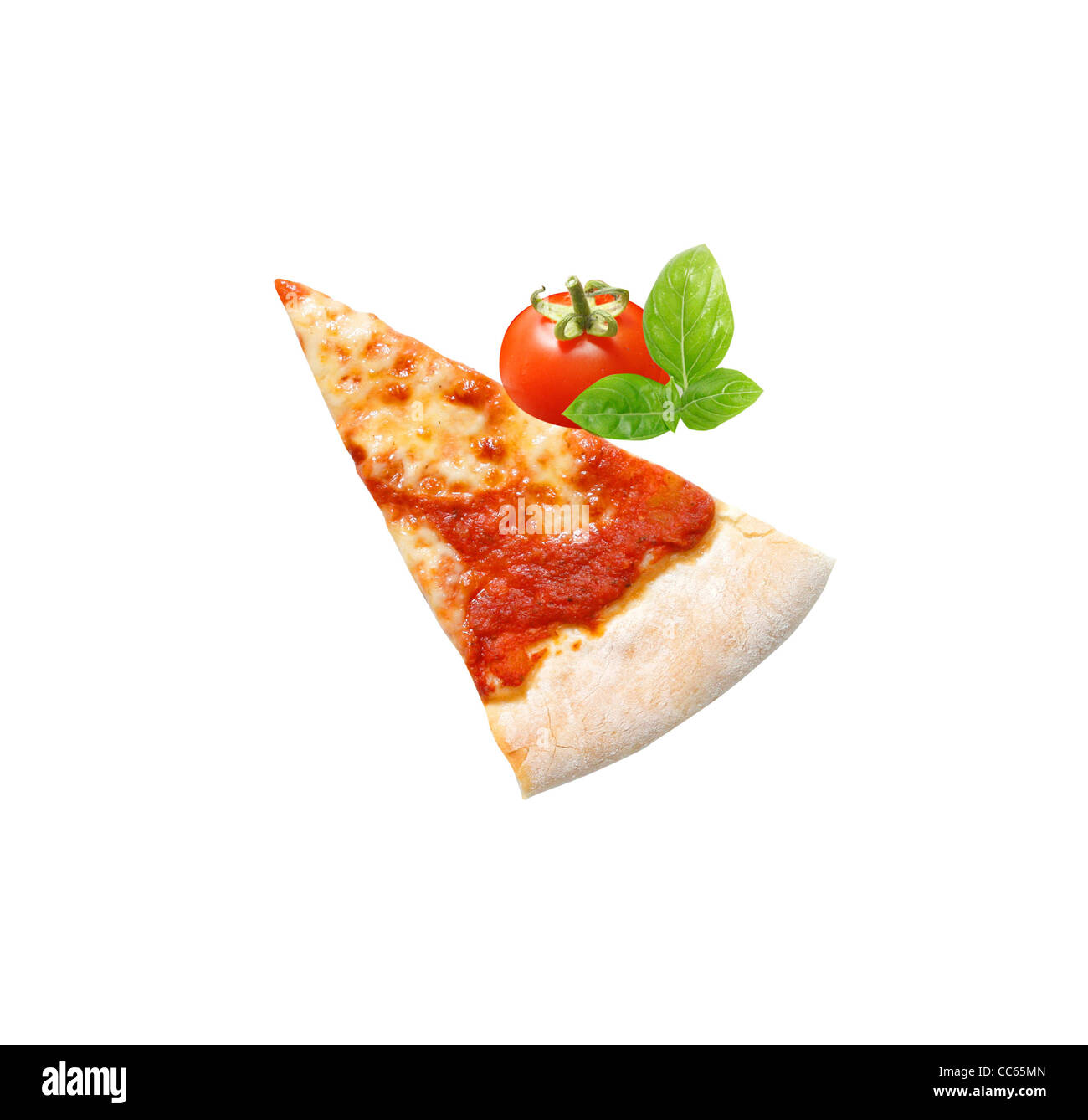 Pizza slice Stock Photo
