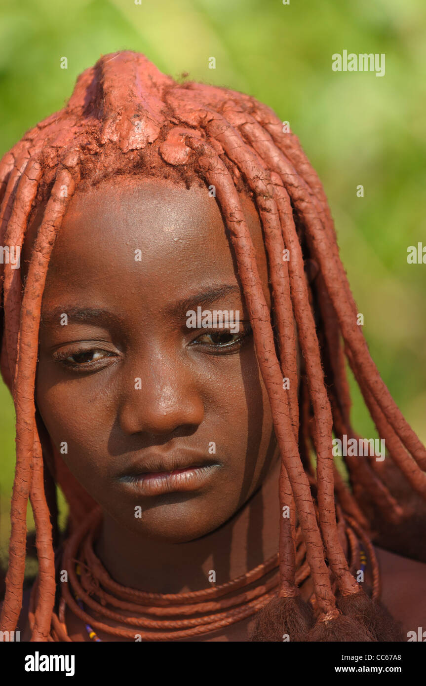 Himba girl teen hi-res stock photography and images - Alamy
