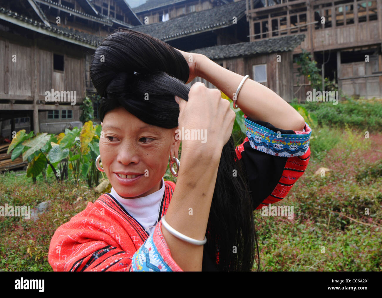 The longest haired village in the world The longest haired village in the world