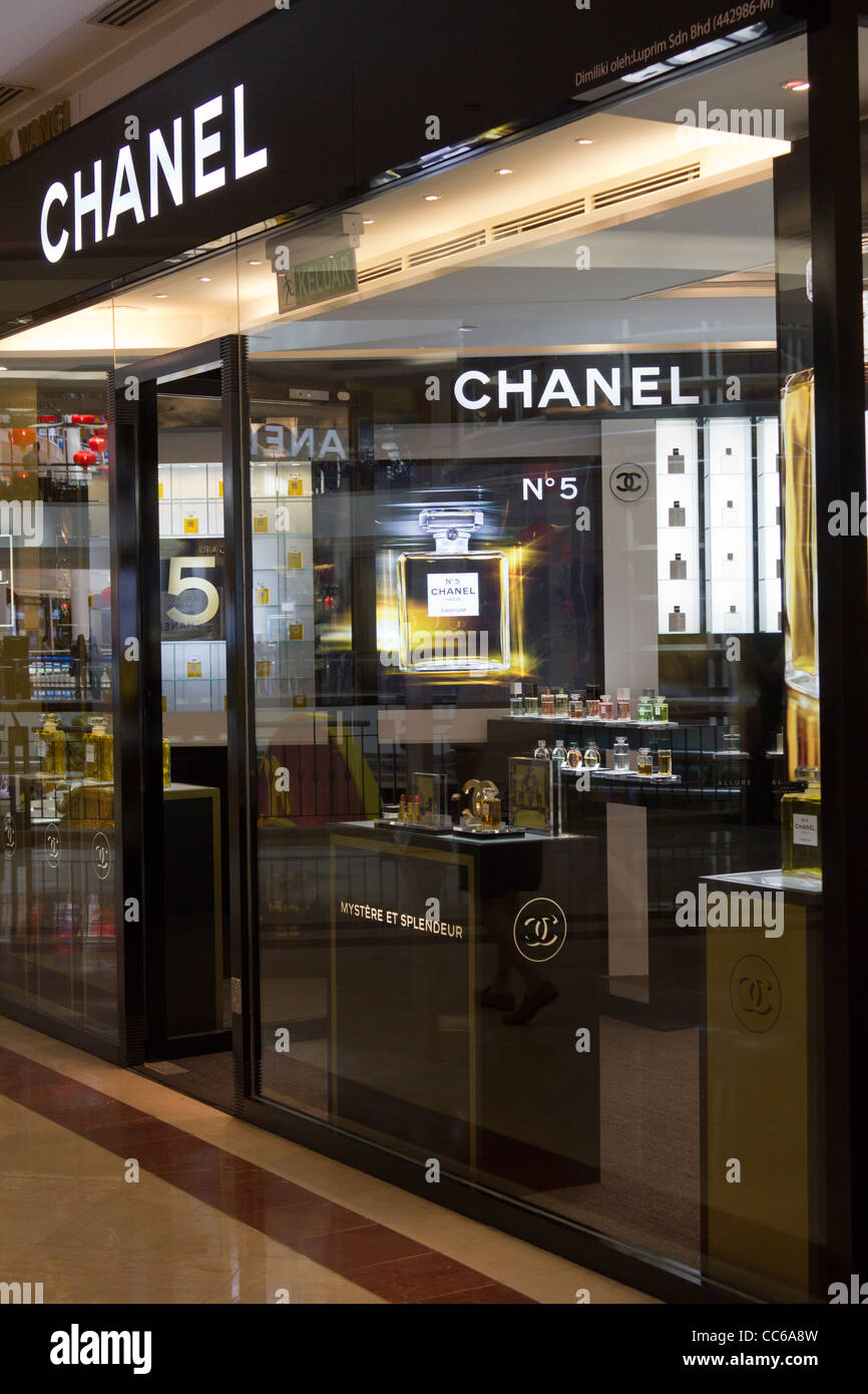 Chanel store, Suria KLCC, Kuala Lumpur, Malaysia Stock Photo
