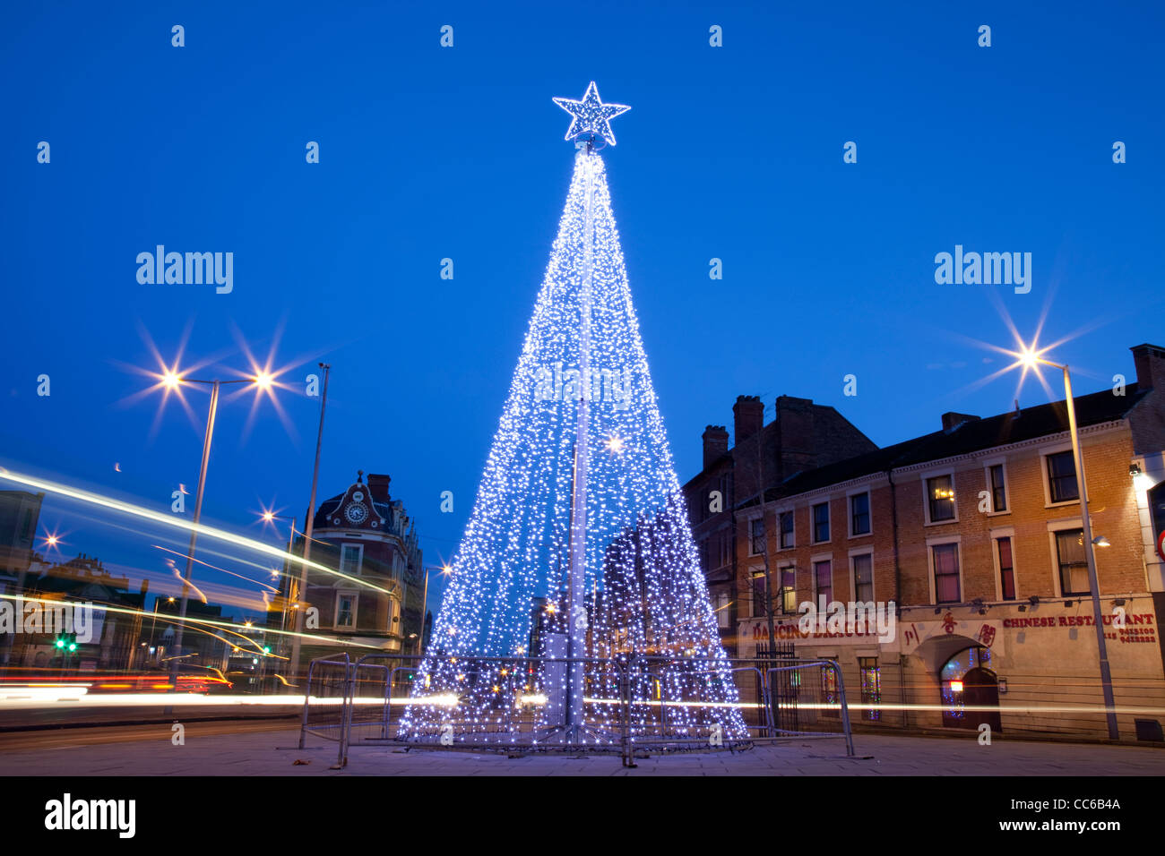 Christmas nottingham uk night hires stock photography and images Alamy