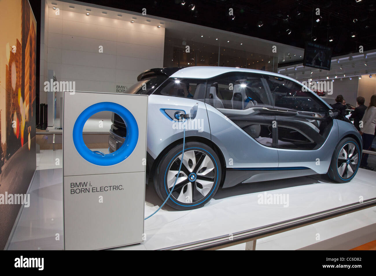 Detroit, Michigan The BMW i3 concept electric vehicle on display at