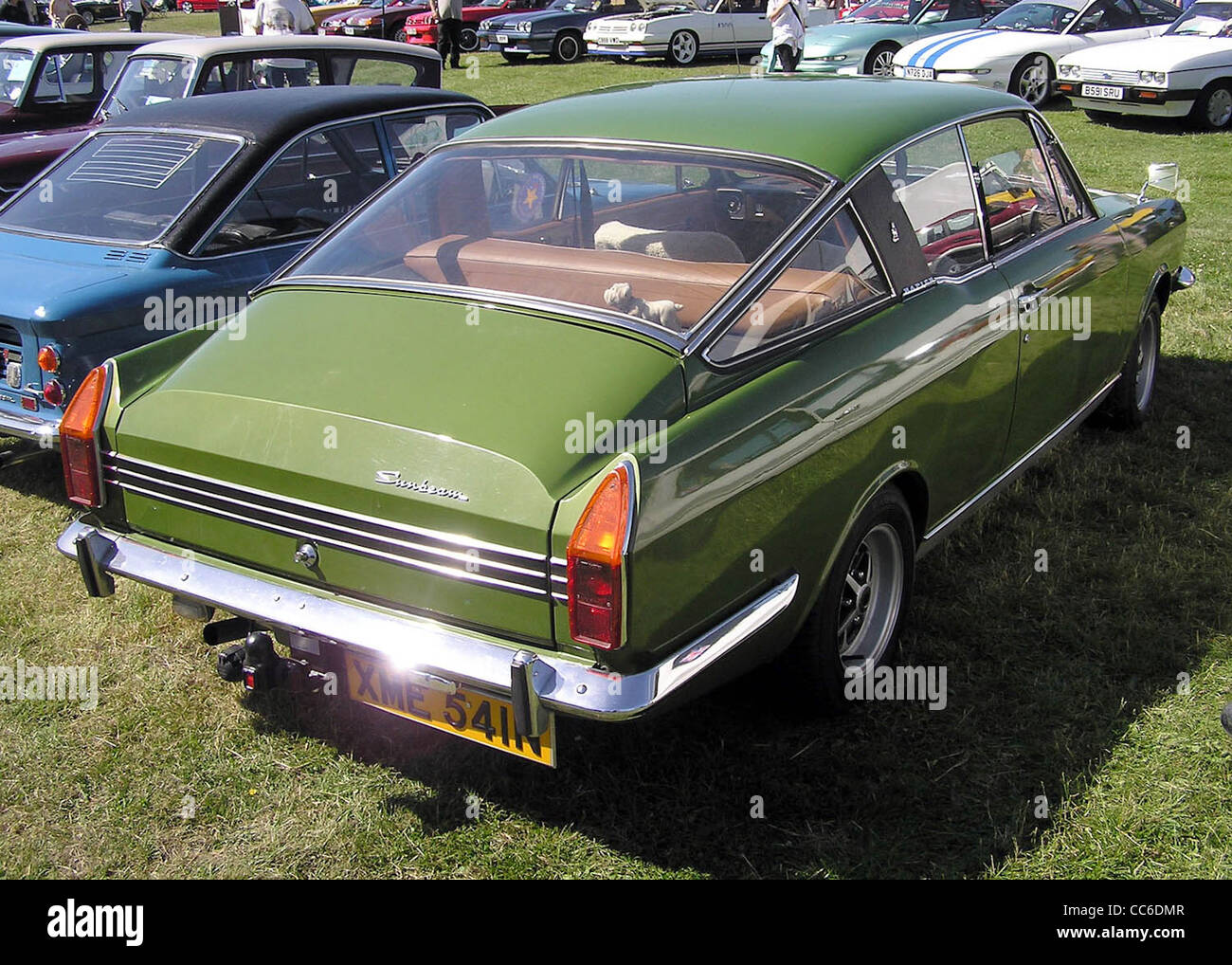 Sunbeam Rapier at Bristol Car Show, The Downs, Bristol, England. Stock Photo