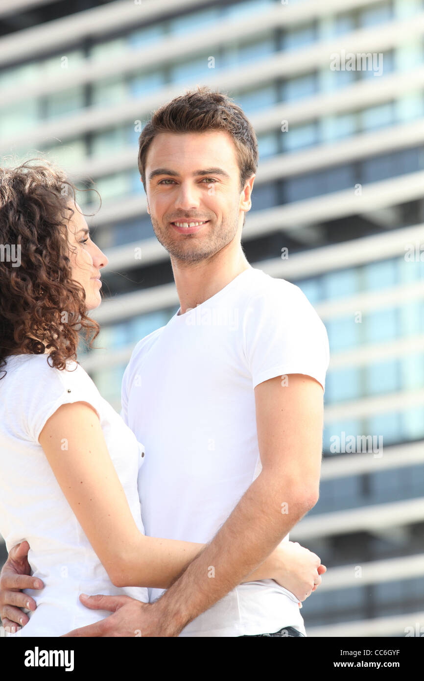 Stood standing outside building hi-res stock photography and images - Alamy