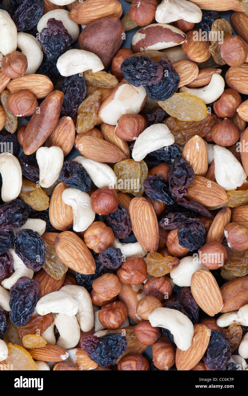 Raisins and nuts Stock Photo Alamy