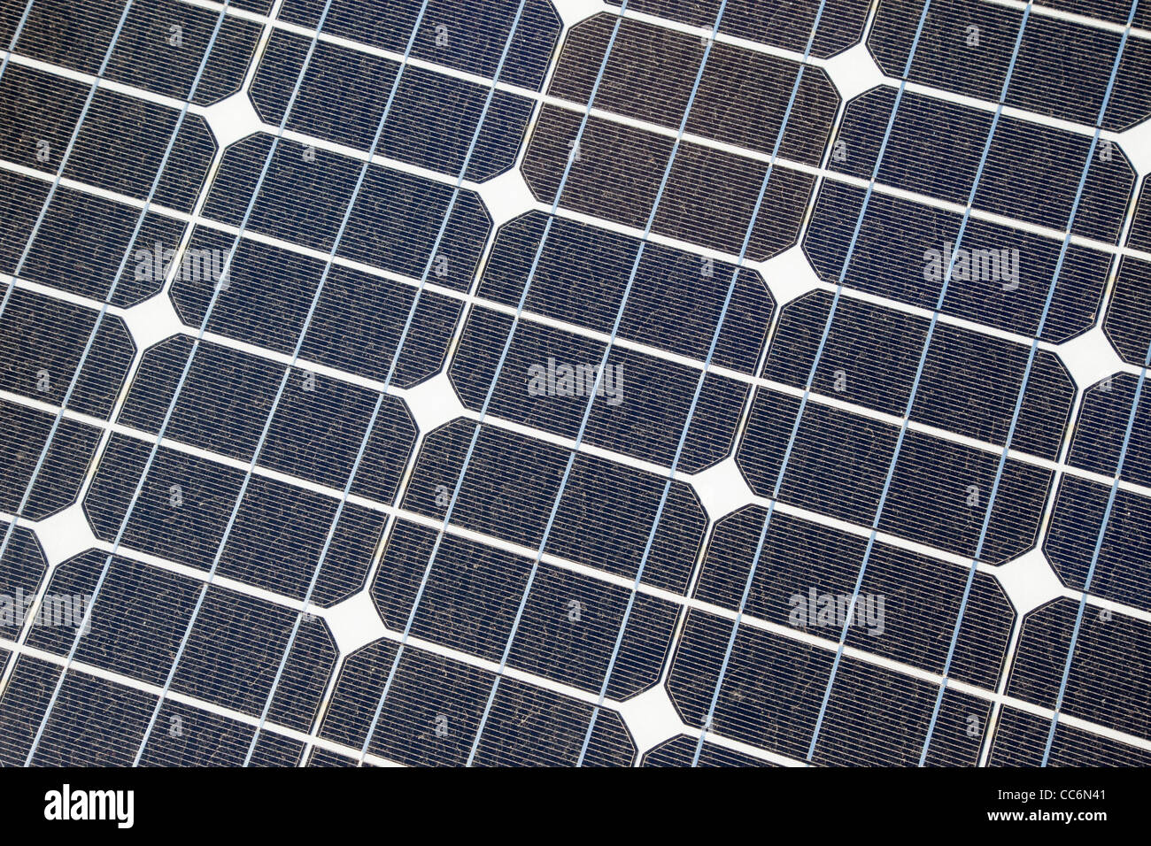 China, Hong Kong, Solar Panels, Close up Stock Photo