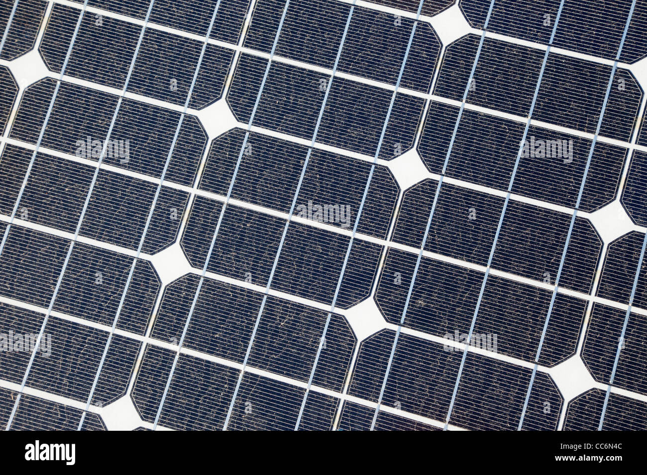 China, Hong Kong, Solar Panels, Close up Stock Photo
