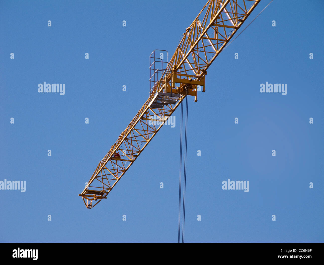 Tower crane jib hi-res stock photography and images - Alamy