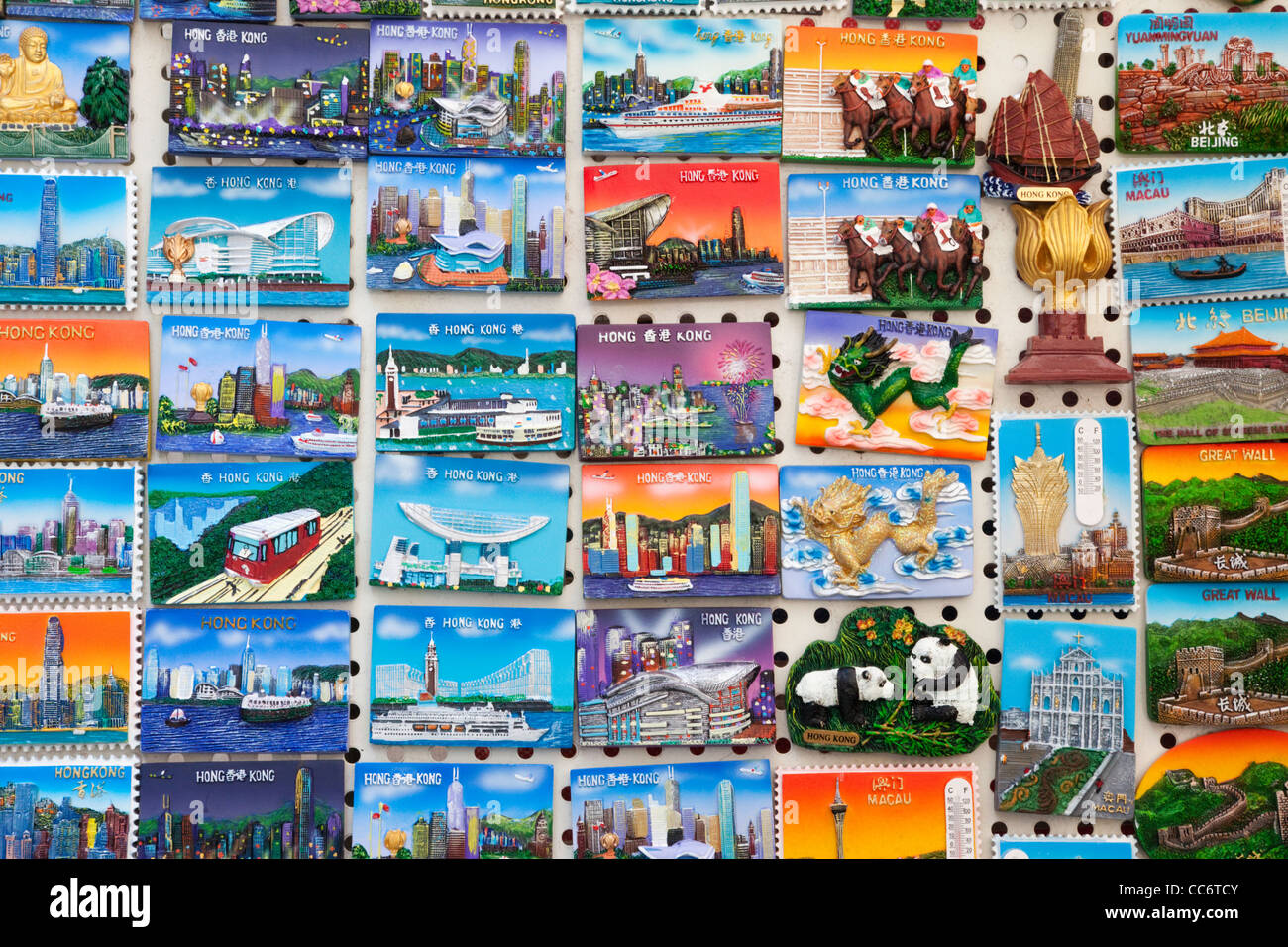 China, Hong Kong, Stanley Market, Fridge Stock Photo Alamy