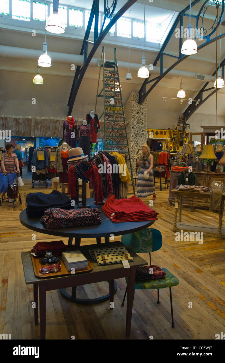 Anthropologie fashion shop interior King's Road in Chelsea borough London England UK Europe Stock Photo