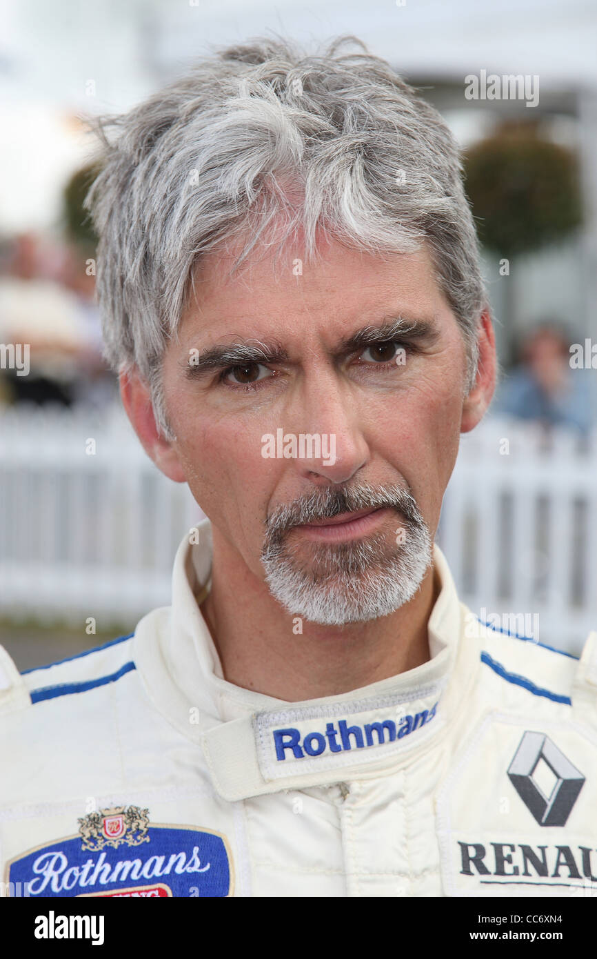Damon Hill 1996 Formula One World Champion, ex British Racing Drivers Club president Stock Photo