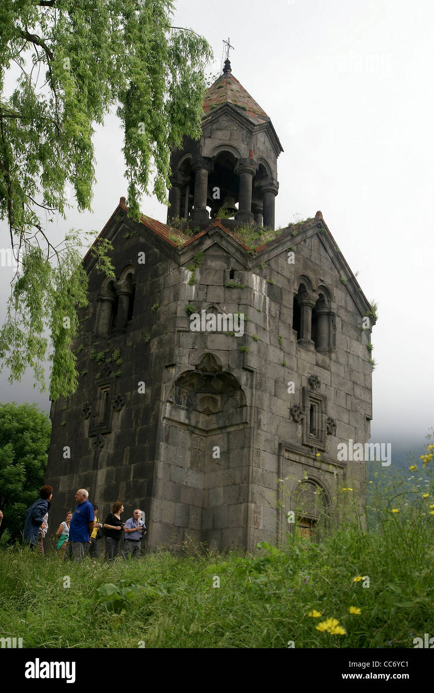 Armenia, Debed Valley, Haghbat Monastery The belfry a UNESCO's World Heritage site Stock Photo