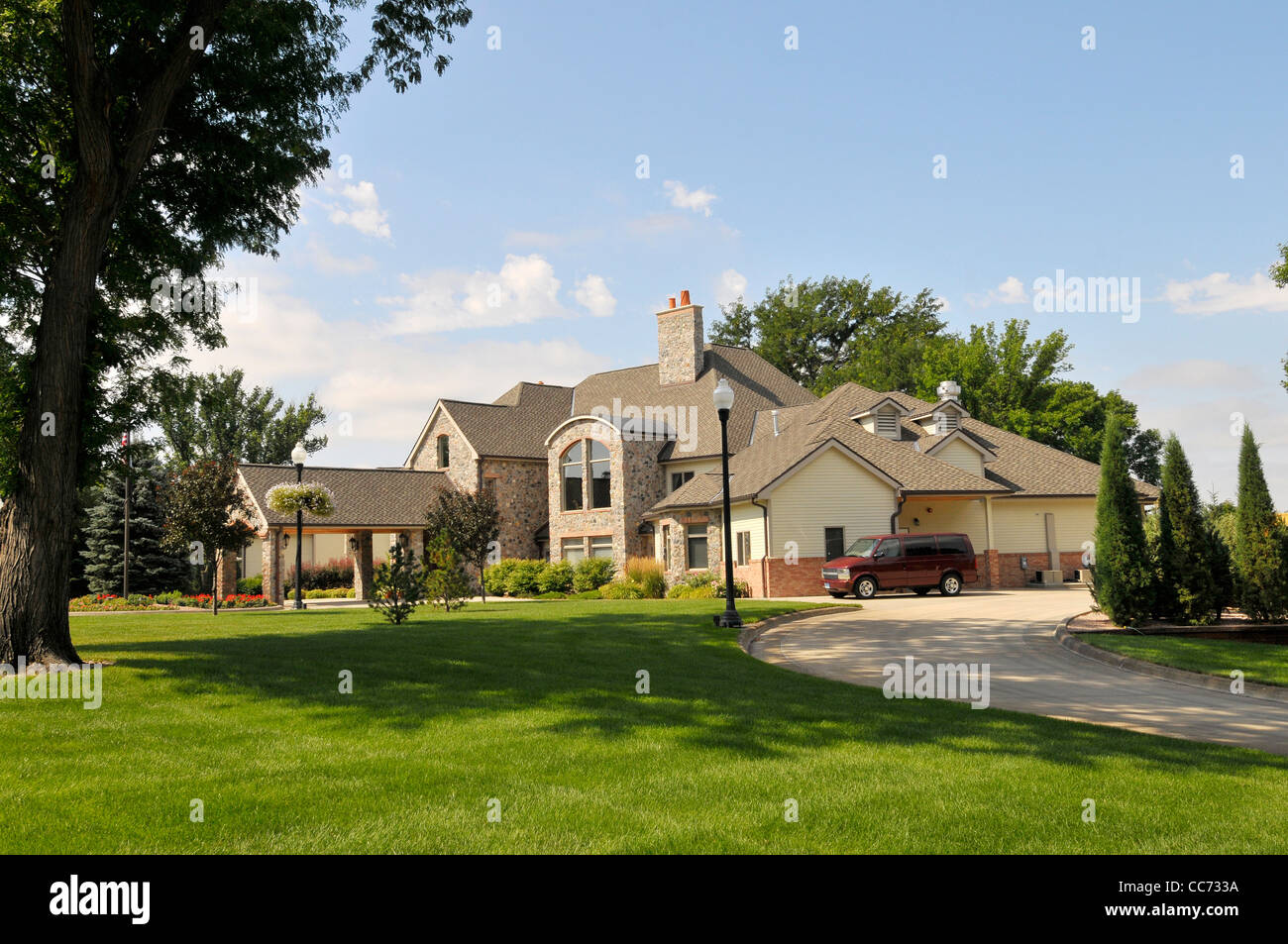 Governor Mansion Pierre South Dakota Stock Photo Alamy