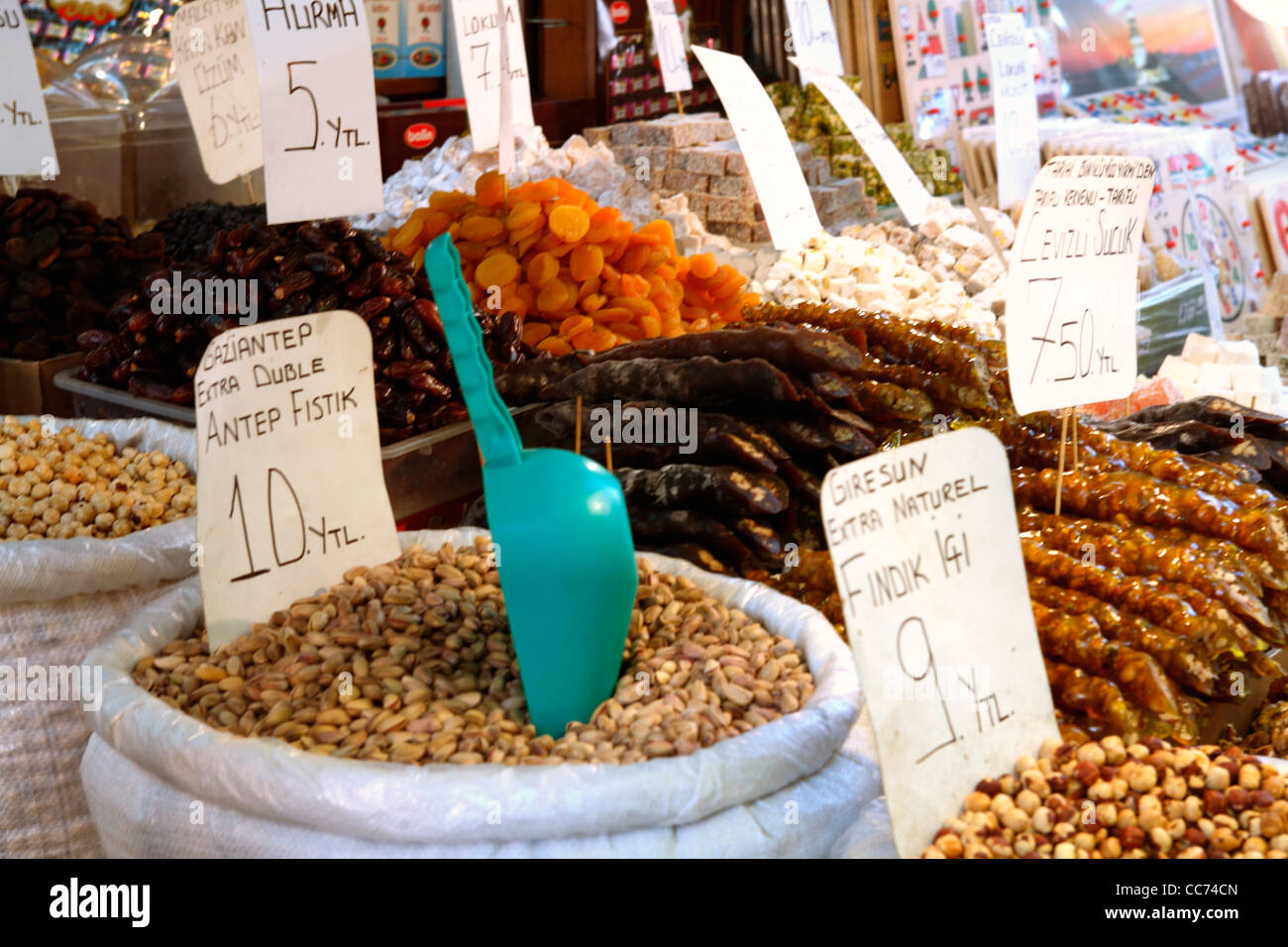 Fruits nuts grand bazaar istanbul hires stock photography and images