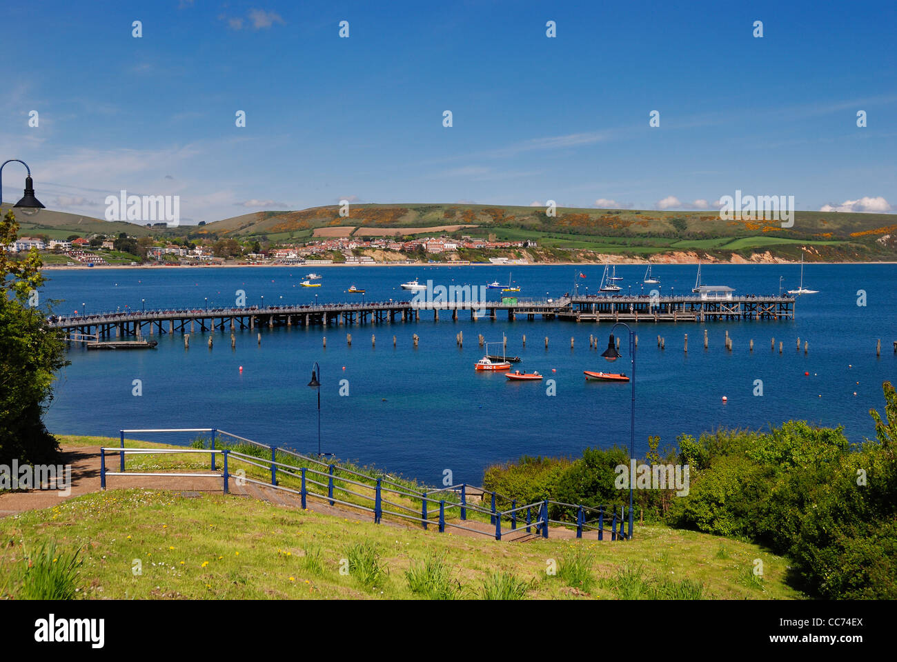 Swanage Pier Hi res Stock Photography And Images Alamy