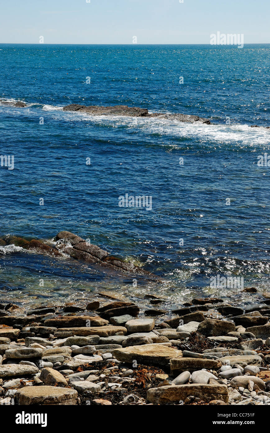 jurassic coastline swanage dorset england uk Stock Photo