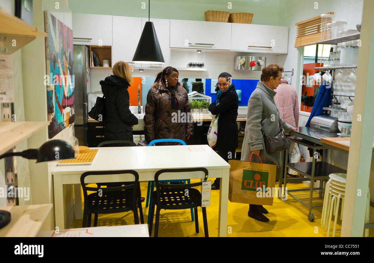 Paris, France, Advertising Furniture Shopping, Ikea Furniture furniture
