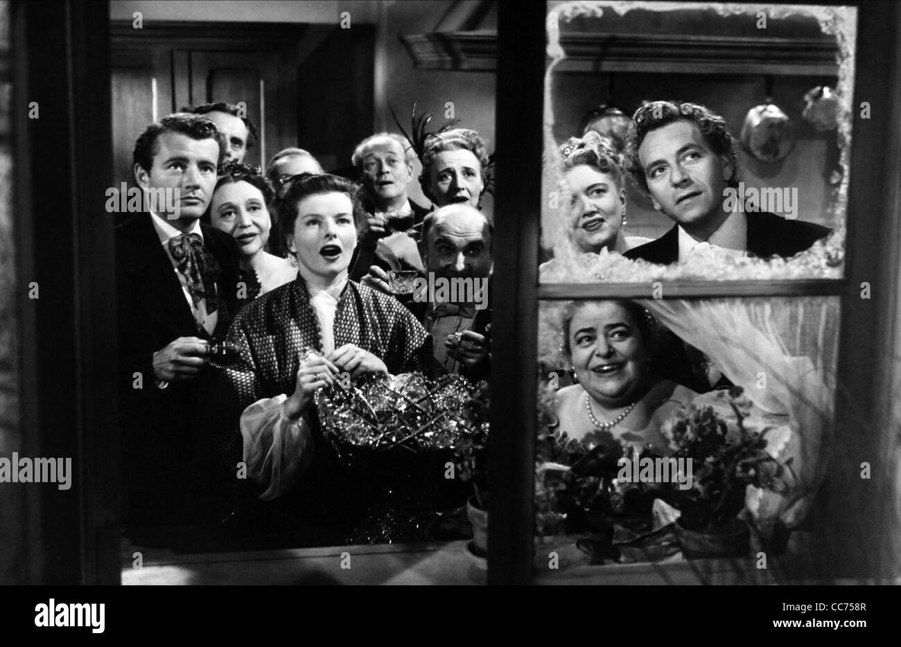 KATHARINE HEPBURN, ROBERT WALKER, PAUL HENREID, SONG OF LOVE, 1947 Stock Photo