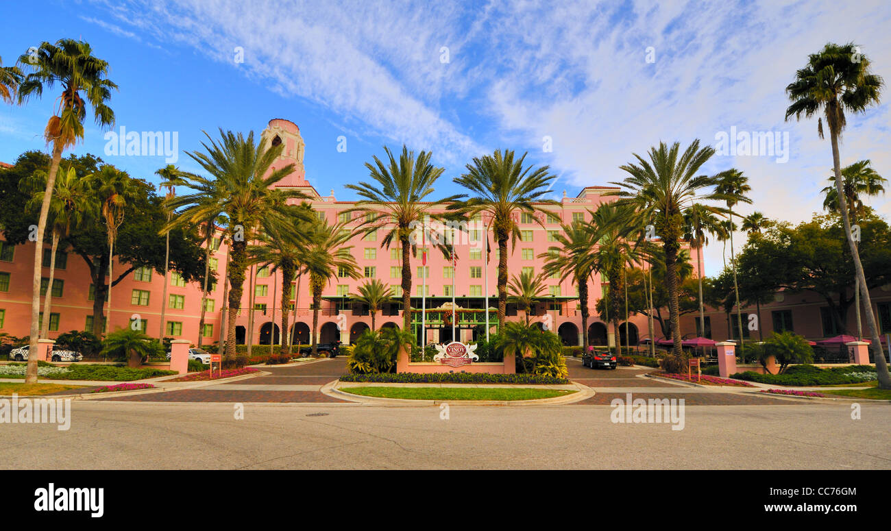 Vinoy Park Hotel dating from 1925 in St. Petersburg, Florida. Stock Photo
