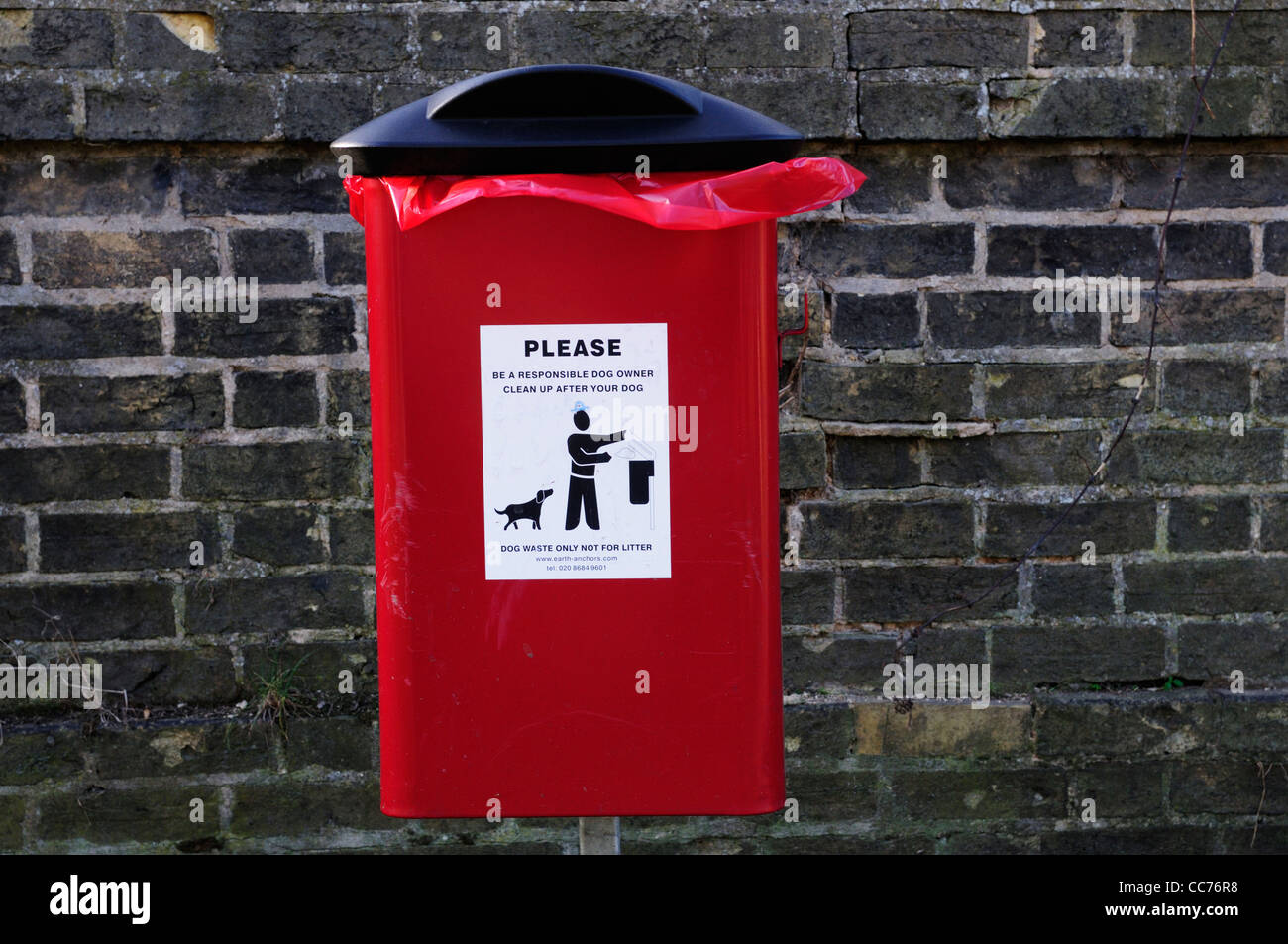 Dog Waste Collection Bin, Cambridge, England, UK Stock Photo Alamy