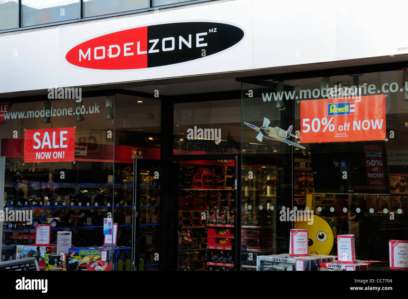 Modelzone Shop, Cambridge, England, UK Stock Photo Alamy