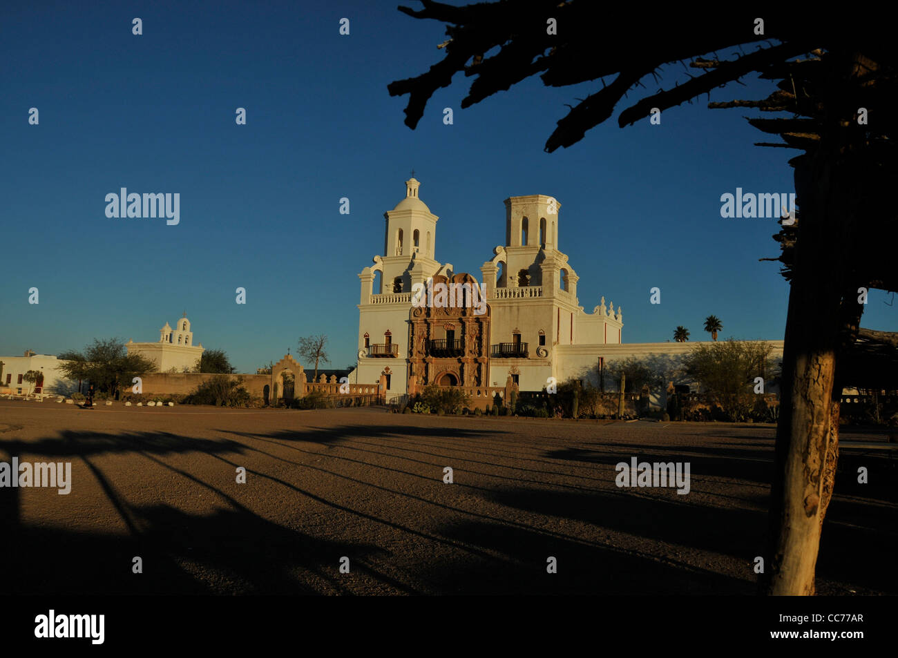Mission San Xavier del Bac was founded by Father Eusebio Kino in 1692