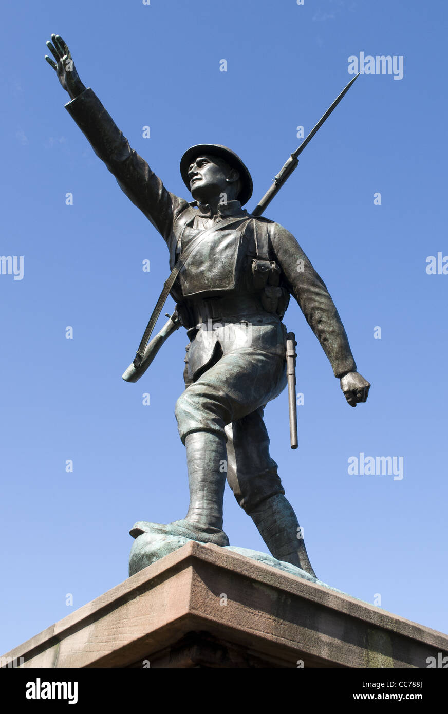 War Memorial In Bridgnorth Gardens High Town Bridgnorth Shropshire 