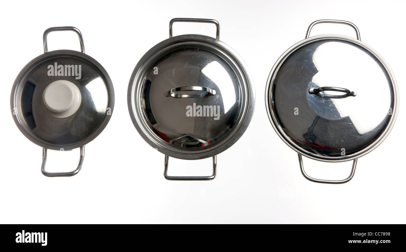 Compilation of various kitchen utensils, kitchen tools. pot, pots