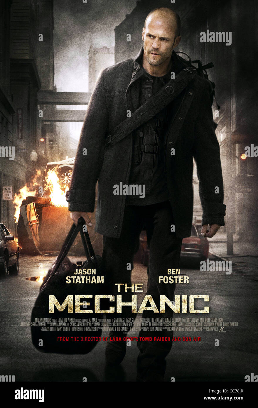 Jason Statham Poster The Mechanic 11 Stock Photo Alamy