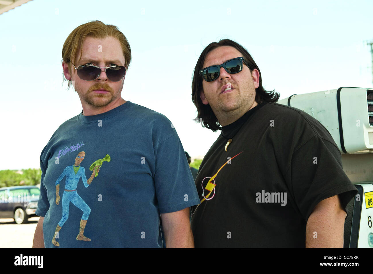 Simon Pegg Nick Frost Paul 2011 Stock Photo Alamy