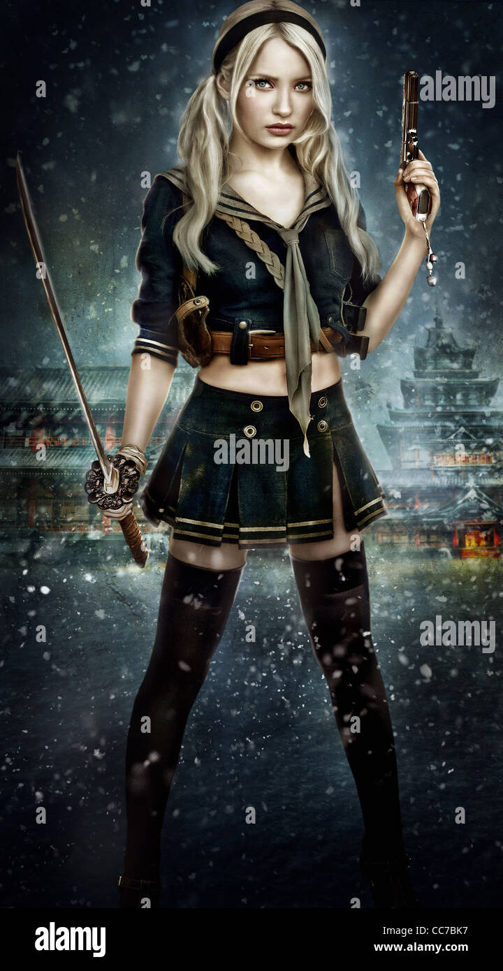 Emily Browning Sucker Punch High Resolution Stock Photography And Emily Browning Sucker Punch High Resolution Stock Photography And