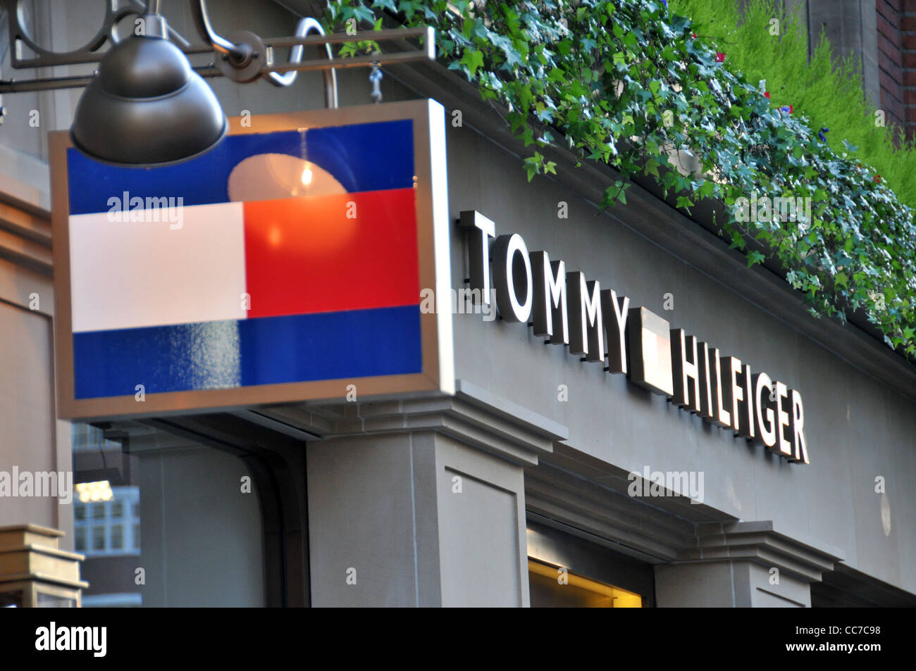 Tommy Hilfiger store Knightsbridge London Stock Photo - Alamy