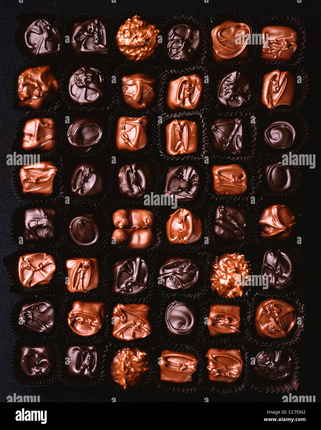 Box of Chocolates Stock Photo Alamy