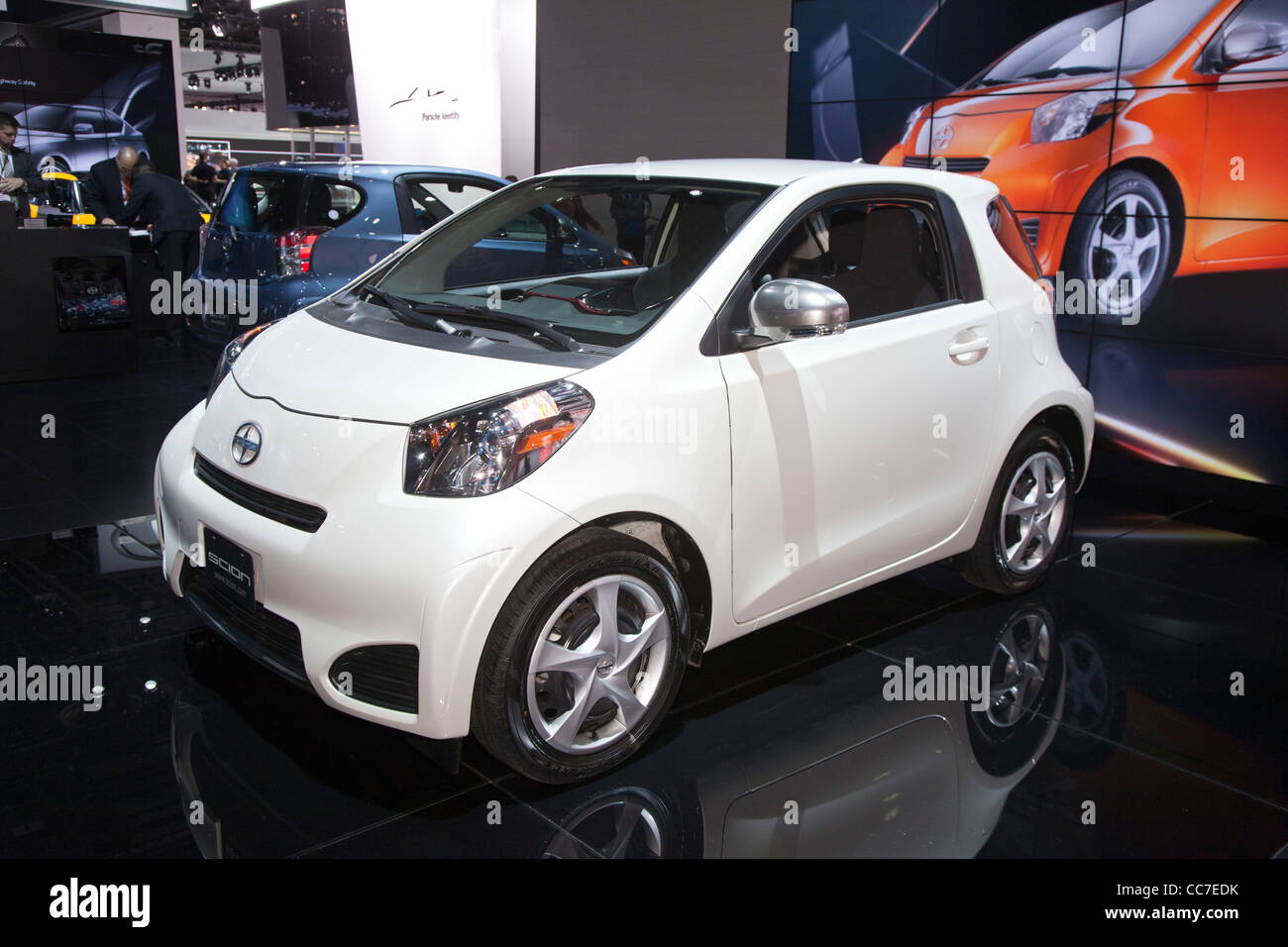 Detroit, Michigan - The 2012 Scion IQ on display at the North American International Auto Show. Stock Photo