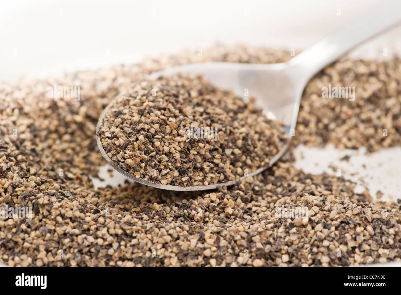 Ground black pepper Stock Photo Alamy