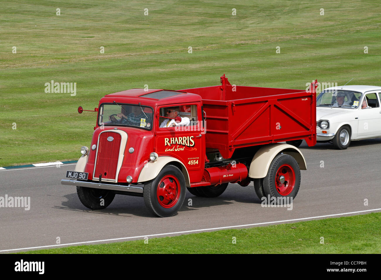 1948 Fordson 7V, V8 powered 7 ton truck. 2011 Goodwood Revival, Sussex, UK. Stock Photo