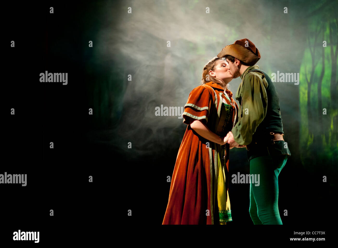 An amateur theatre pantomime version of the legend of Robin Hood ...