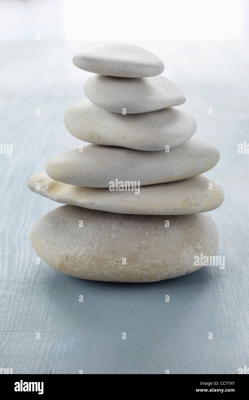 Stack of Stones Stock Photo Alamy