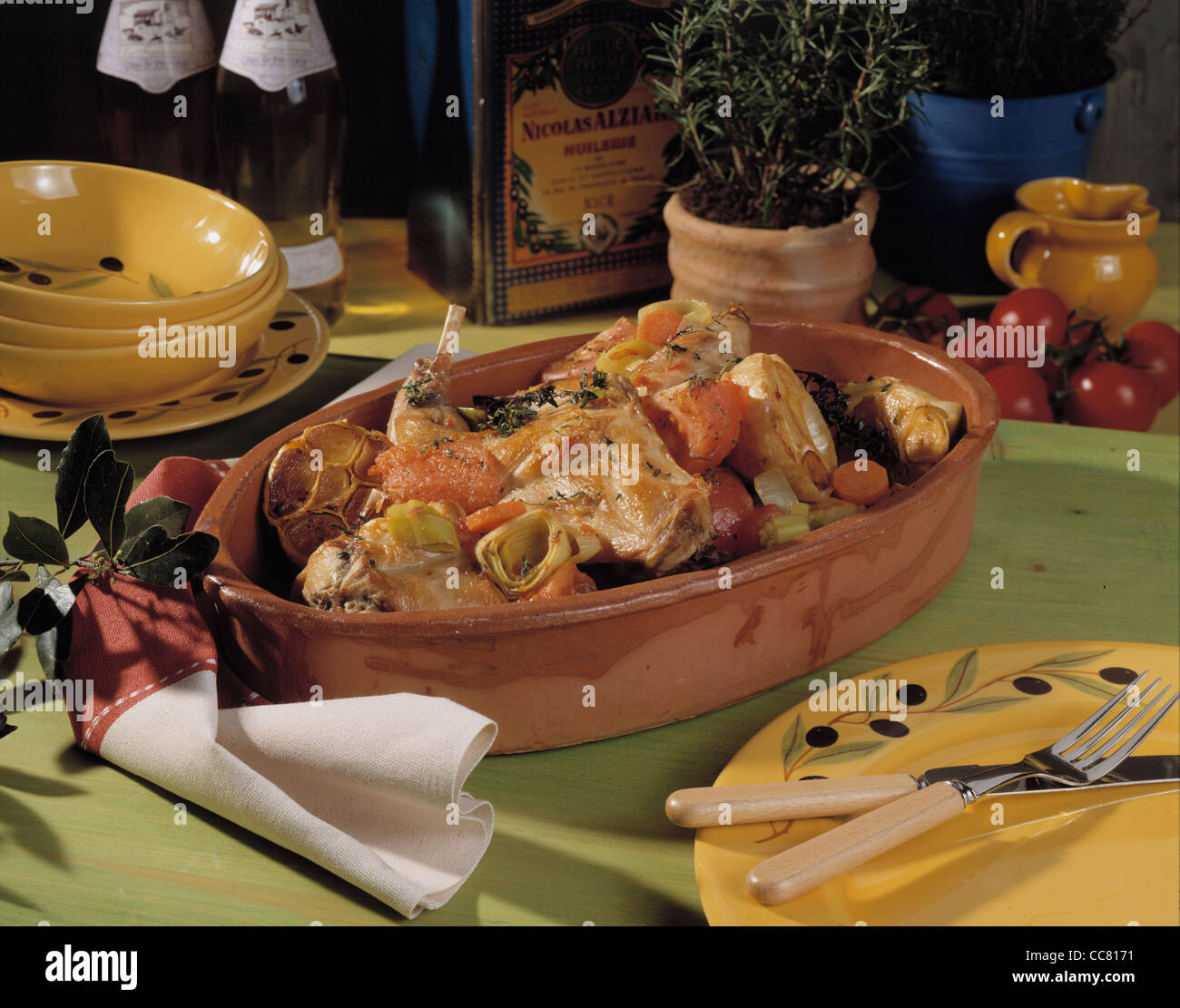 Rabbit meat france hi-res stock photography and images - Alamy