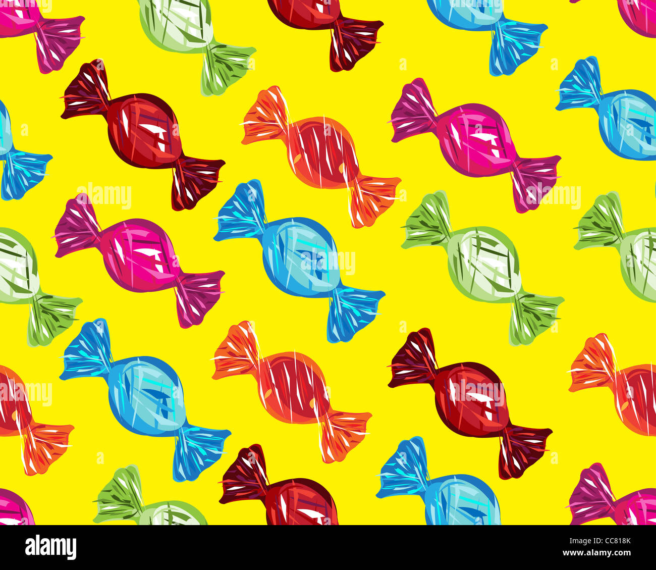 Retro sweets assorted hi-res stock photography and images - Alamy
