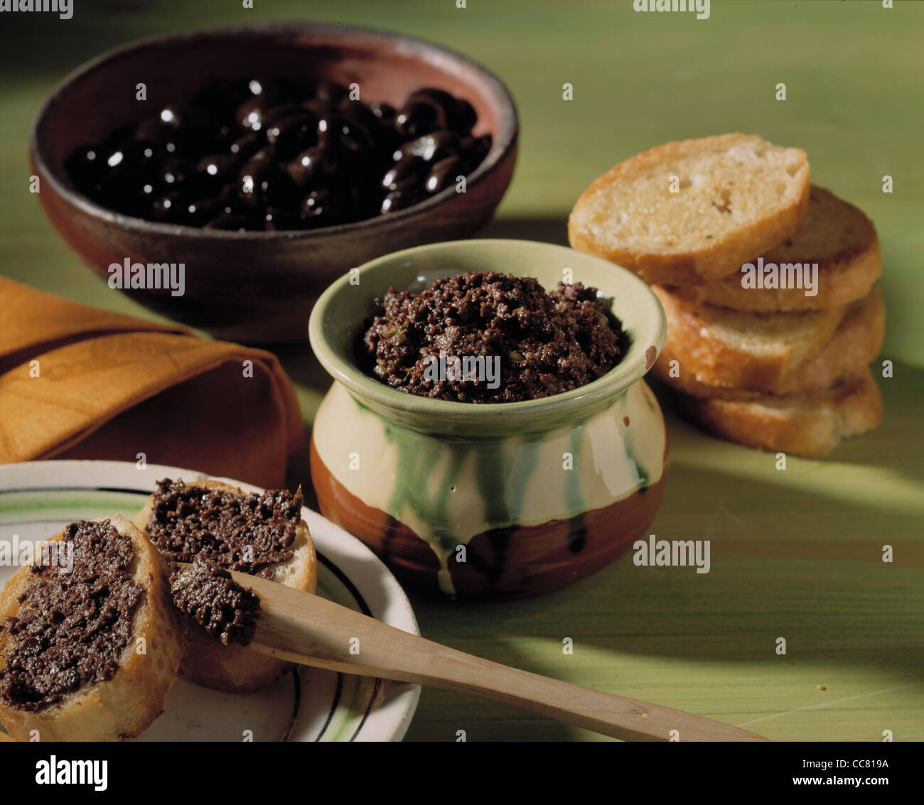 Olive paste (Tapenade Stock Photo Alamy