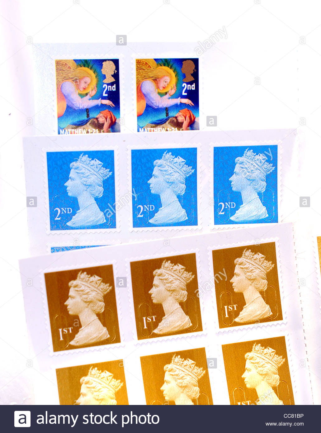 Second Class Stamps High Resolution Stock Photography and Images Alamy
