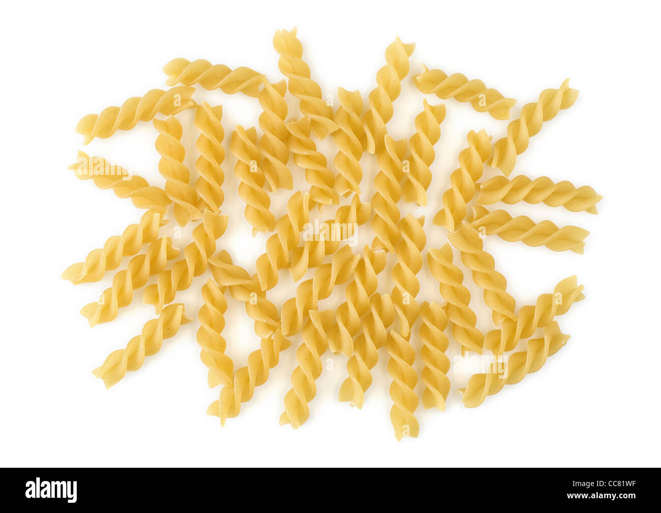 Fusilli Noodles as Healthy Italian Cooking Ingredient Stock Photo Alamy