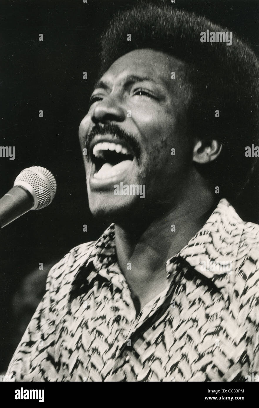 WILSON PICKETT (1941-2006) US R&B Singer About 1980 Stock Photo - Alamy