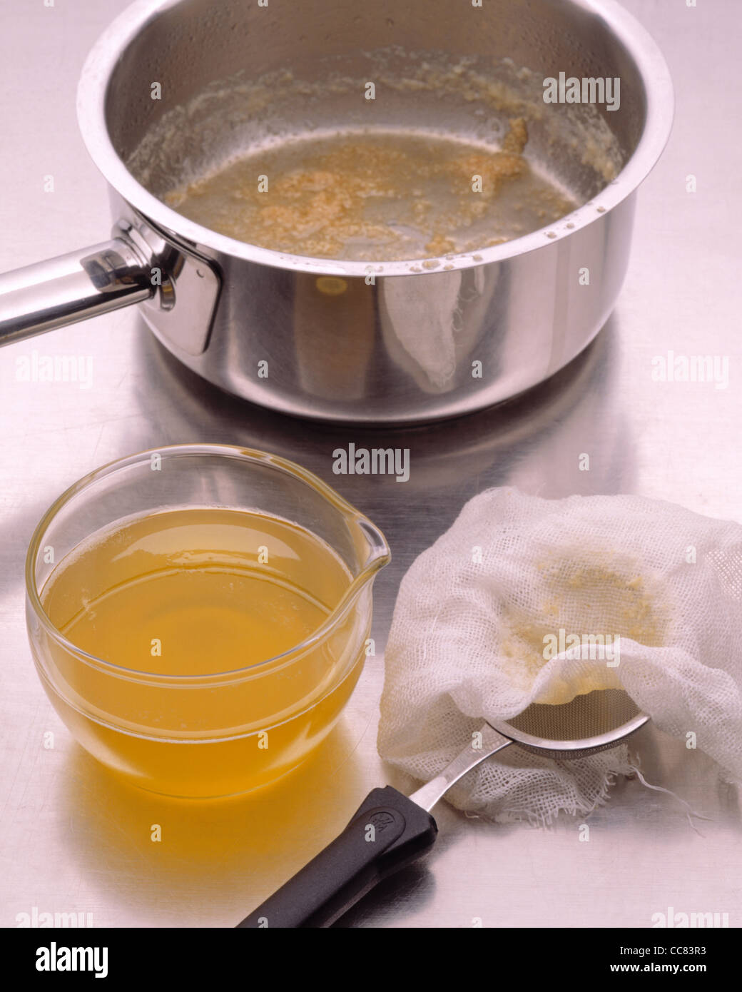 Butter lard (Ghee Stock Photo Alamy