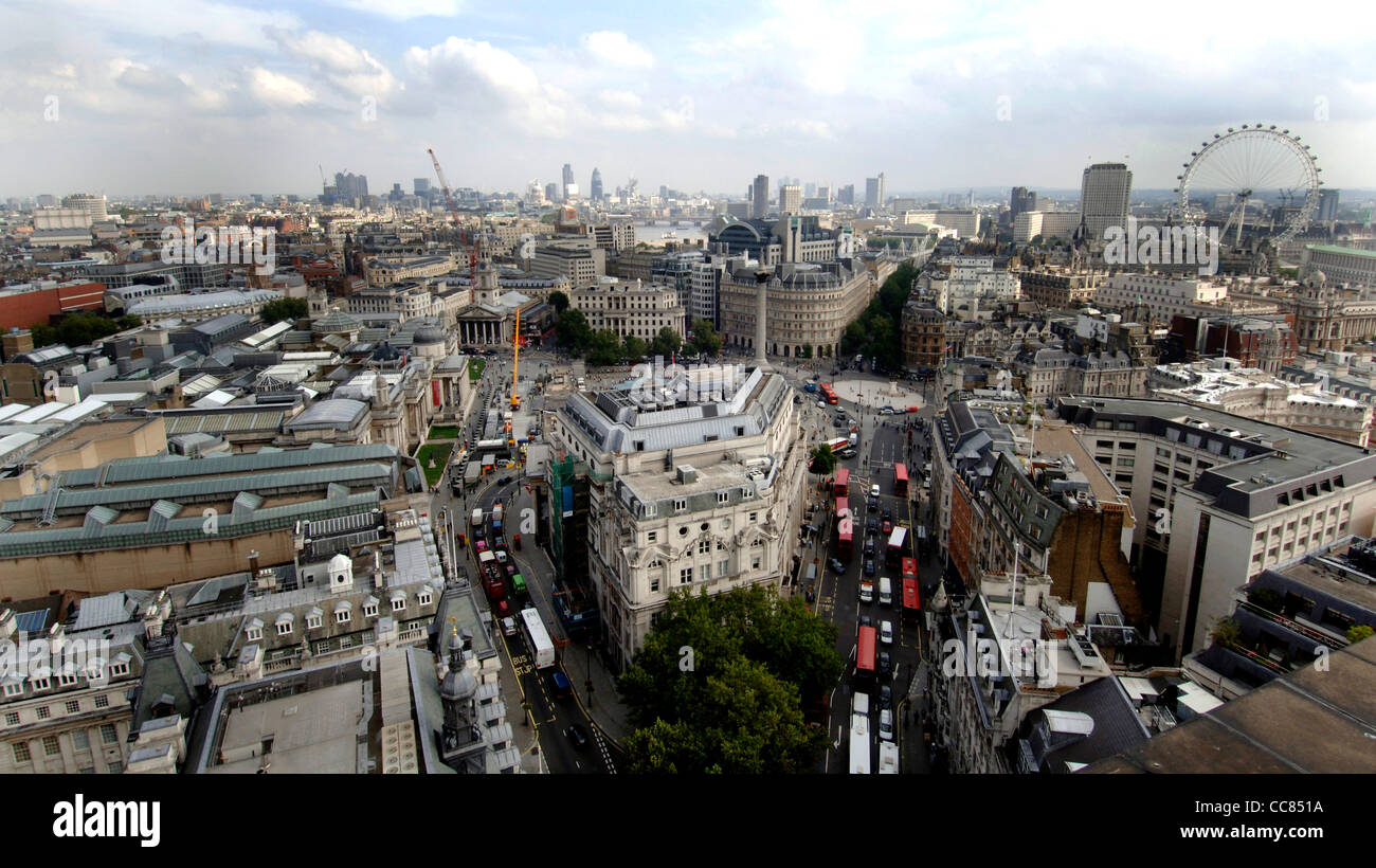 A Bird's Eye View Of London Stock Photo - Alamy