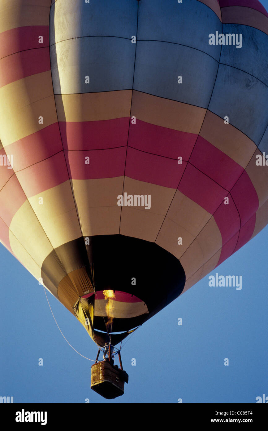 Hot Air Ballooning Stock Photo